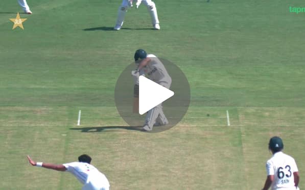 [Watch] Abdullah Shafique Fails Again; Departs For A Duck As Taskin Ahmed Uproots His Stump